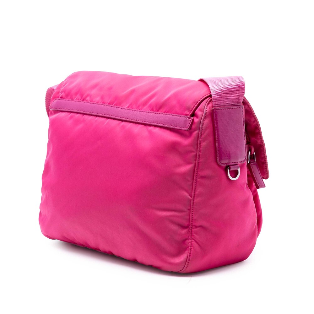 Prada Zip Buckle Messenger Bag Tessuto #251416P63B - Picture 2 of 7